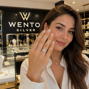 WENTO Silver – Royal Princess Baget Yüzük