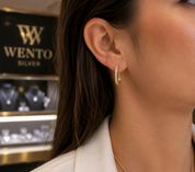 WENTO Éclat Gold Küpe