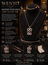 ♾️ WENTO Silver | Infinity Elegance Kolye