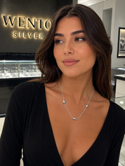 WENTO Silver – Trio Drop Kolye