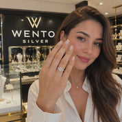 WENTO Silver – Royal Princess Baget Yüzük